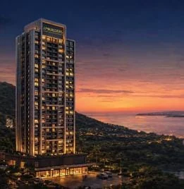 Jyoti Construction and Developers tower visual, evening view